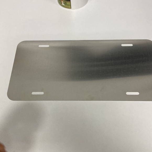 Chicago Bears License Plate With Cup Holder Inserts - Picture 3 of 4